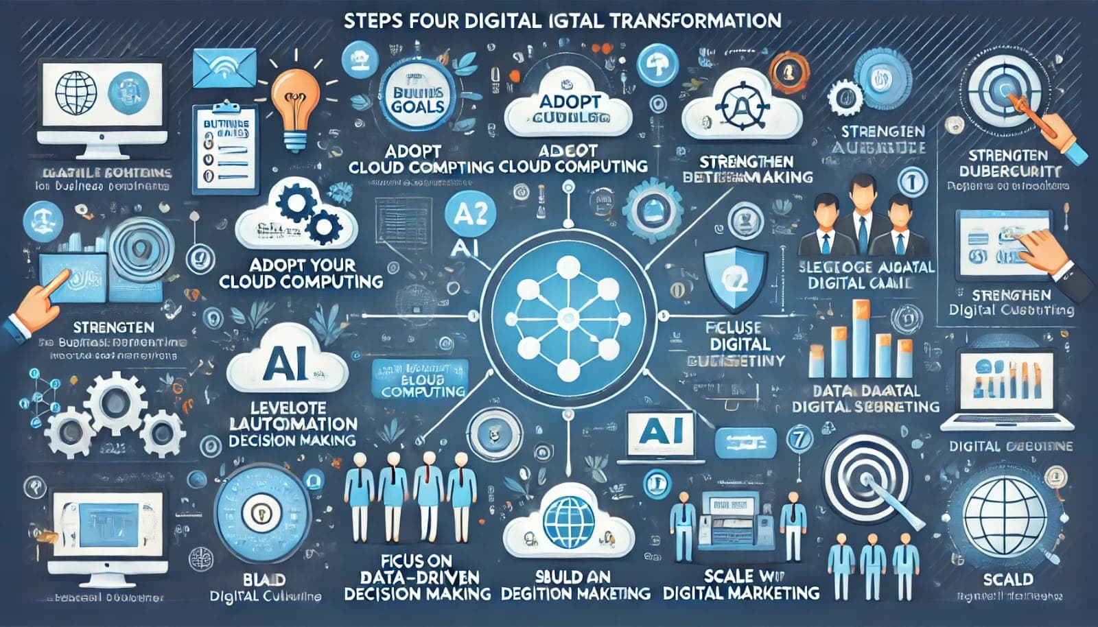 Software solutions illustration